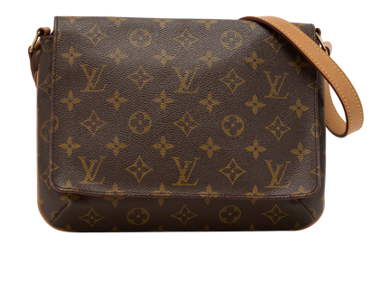 Musette Tango, &pound;450, Handbags, Brown, Brass, Front view